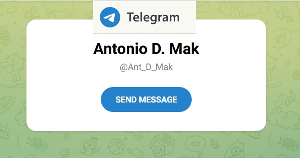 Telegram contact